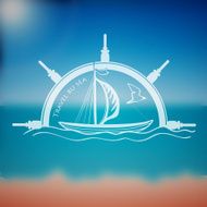 Label marine theme