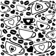 seamless coffee pattern N35