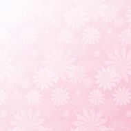 Pink floral vector background