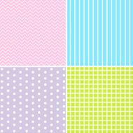 set of 4 background patterns N5