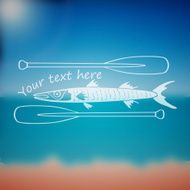 Label marine theme N4