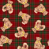 Bear illustration pattern N32