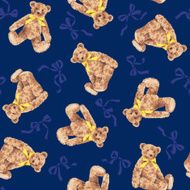 Bear illustration pattern N36