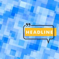 Vector simple abstract background of color squares N5