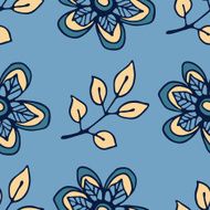 Seamless pattern with leaves N59