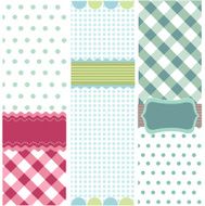 Vintage card set