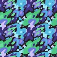 Vector bright seamless pattern
