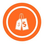 Price tags icon