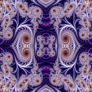 Beautiful Background with Spiral Pattern Collection - Oriental N2