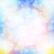 soft colorful bokeh background