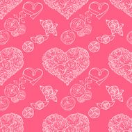 Vector seamless wedding background N5