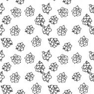 Vector seamless wedding background N6