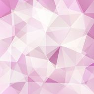 abstract background consisting of pink white triangles