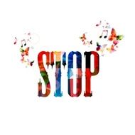 Stop inscription