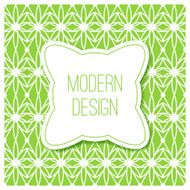 Graphic design vintage frame for logo and badges Abstract outline N4