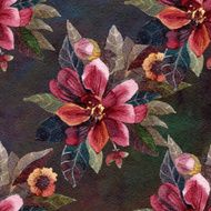 Watercolor Flowers N69
