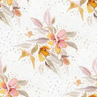 Watercolor Flowers N71