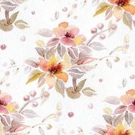 Watercolor Flowers N72