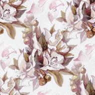 Watercolor Flowers N75