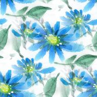 Watercolor Flowers N82