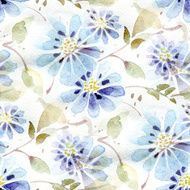 Watercolor Flowers N85