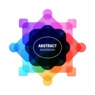 Abstract geometric background N344
