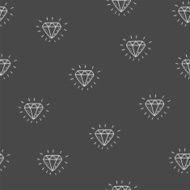 Seamless hand drawn vector pattern