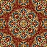 Stylized oriental medieval pattern