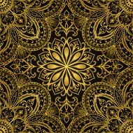 Rich gold ornaments