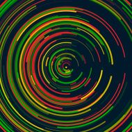 Pepper Concentric Circle Pattern