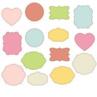 Vintage labels set N18