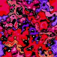 Psychedelic modern abstract background in red and purple vivid colors N2