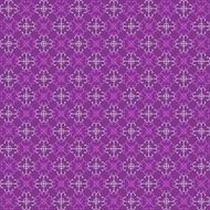 Seamless purple pattern with bright and white abstract el