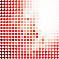 Red Dots Background Creative Design Templates N3