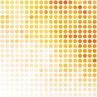 Orange Dots Background Creative Design Templates N4