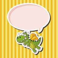 dragon theme elements vector eps N30