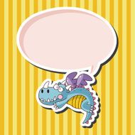 dragon theme elements vector eps N34