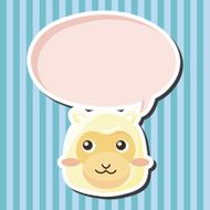 animal cartoon theme elements N95
