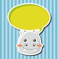 animal cartoon theme elements N102