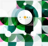 Semicircle triangle pattern N94
