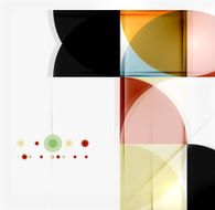 Semicircle triangle pattern N96