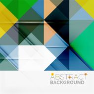 Abstract geometric background Modern overlapping triangles N155