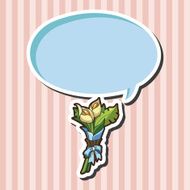 flower bouquet theme elements vector eps N19