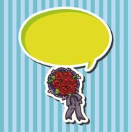 flower bouquet theme elements vector eps N23