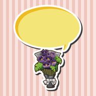 flower bouquet theme elements vector eps N25