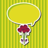 flower bouquet theme elements vector eps N32