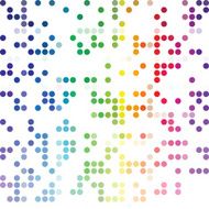 Colorful Random Dots Background Creative Design Templates N14