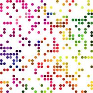 Colorful Random Dots Background Creative Design Templates N18