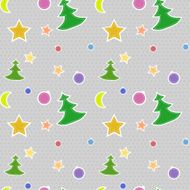 Seamless vector pattern Christmas