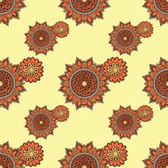 Vector seamless floral pattern N267
